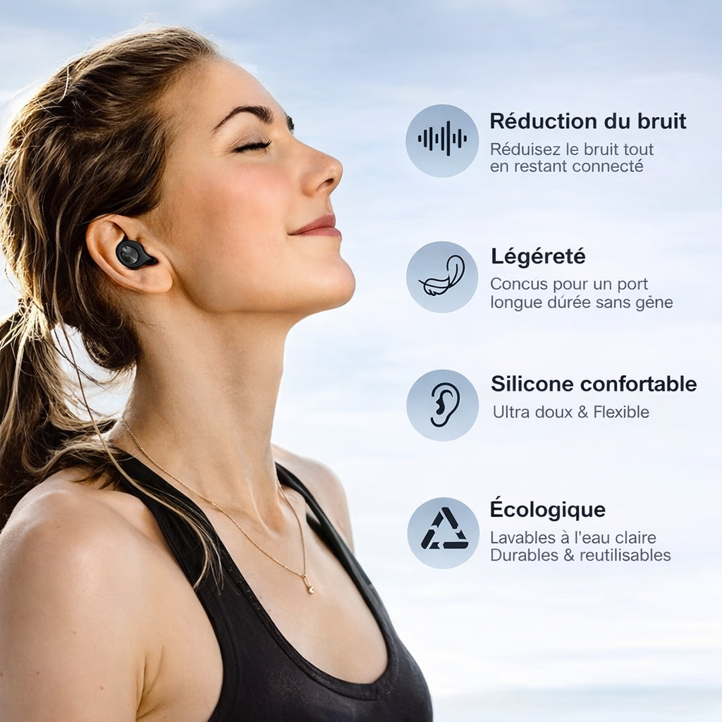 QuietPlug™ – Duo - 2 paires