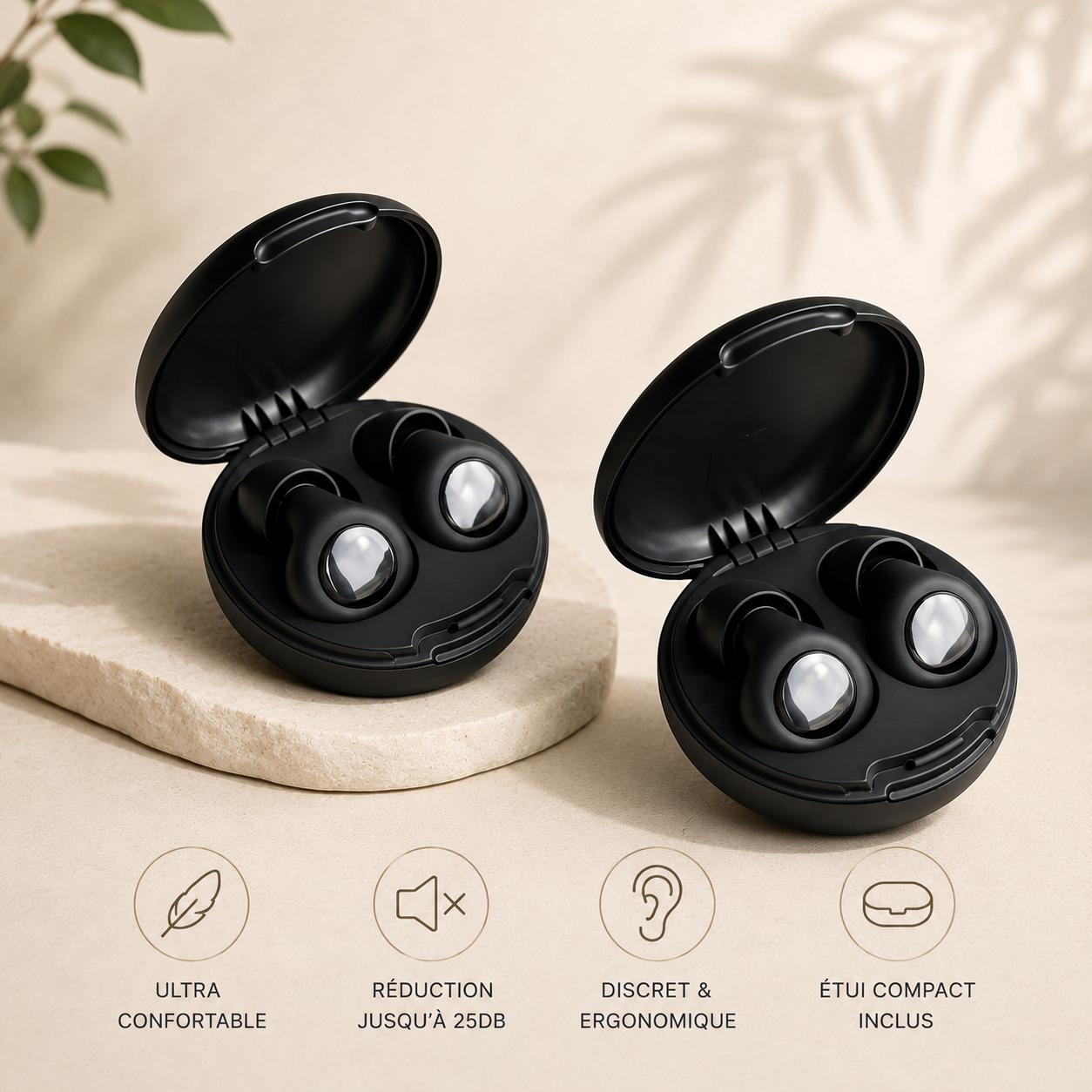 QuietPlug™ – Duo - 2 paires